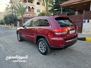  16 جيب جراند شيروكي موديل 2014 ليمتد بحالة الوكالة