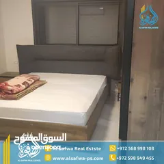  4 شقه جديده مفروشه بيرزيت ضاحيه الريحان