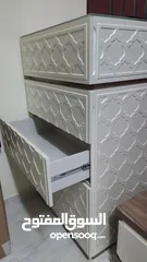  3 CHEST OF DRAWERS,USED IN THE LIVING ROOM