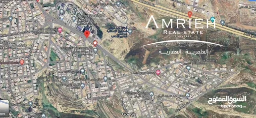  1 ارض سكنية للبيع في ضاحية الرشيد / قرب الكلية العلمية الاسلامية بالعالي . ( مميزة )