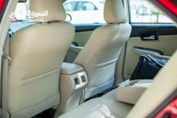  11 TOYOTA CAMRY – FULL OPTION 2017 RED BEST PRICE EXCELLENT CONDITION