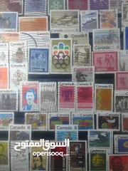  1 البوم طوابع بريد كندية متخصص بالاصدارات الكندية