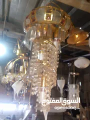  1 ثريات مستعمل بحاله ممتازه جدا