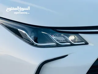  7 تيوتا كورولا هايبرد ترخيص 2022 فل بدون فتحة مميزة  ماتور 1800cc ( بنزين + كهرباء) 170Hp
