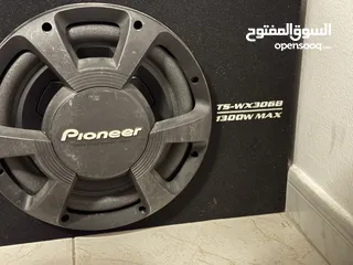  4 Pioneer Subwoover 1300watt