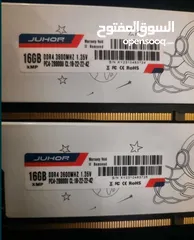  4 رامات ddr4 2*16 3200-3600