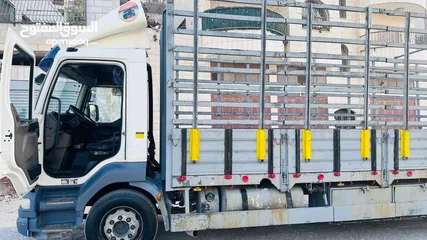  12 داف شصي طويل  2013  55-220 لون ابيض عاجي متوفر للبيع بسعر ممتاز  Daf Lf 55-220 شاحنه بوزن فارغ 8600