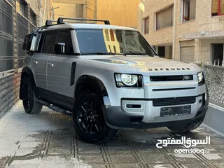  1 رنج روفر ديفندر 2023 HSE 110 بنزين كامل الأضافات فحص كامل بحالة الوكالة اكسسوارات كاملة Dynamic X