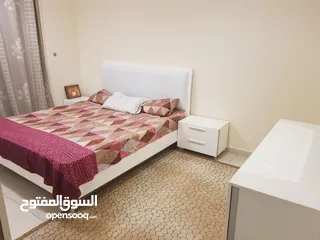  6 محمود سعد )غرفة وصالة للايجار الشهري في الشارقة التعاون بفرش فندقي ثاني ساكن بتشطيب ممتاز