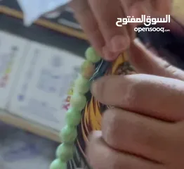  13 سبحه مسبحه عقيق حر طبيعي 100% من افخم المسابح 33 حبة بسعر حرق