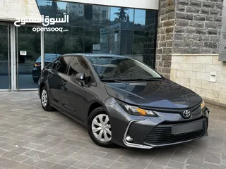  11 تويوتا كورولا موديل 2021 7  جيد ولا ملاحظه فل كامل عدا الفتحه بحاله الوكاله جمرك جديد