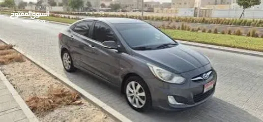  1 للبيع او البدل اكسنت ديزل 2013 اوتوماتيك 4 غيار