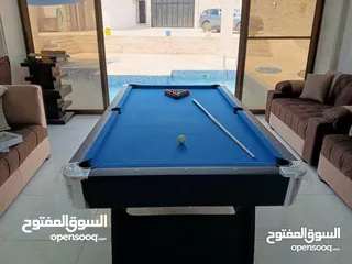  5 بلياردو خشب 8 قدم اصلي