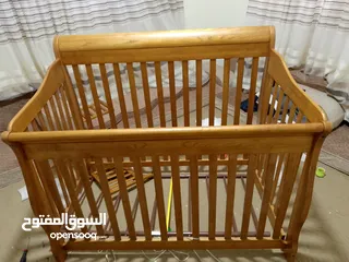  3 ,تخت بيبي خليجي خشن زان سويد