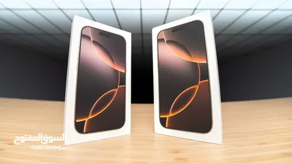  28 Iphone 16 Pro Max // ايفون 16 برو ماكس جديد كفالة الشرق الاوسط جميع الالوان  افضل سعر