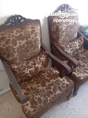  6 طقم كنب بحاله جيده للبيع