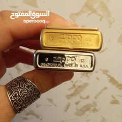  9 خواتم فضه ستاتي مطعمه بالاحجار