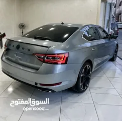  5 سعر حررق Skoda SuperB 2019 ديزل Full ترخيص وتأمين سنة فحص نخب عداد 160