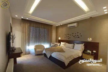  9 شقة فاخرة للبيع في خلدا - العوجانية  - طابق ثالث 185م مع روف 130م تشطيب سوبر ديلوكس
