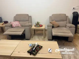  8 طقم كنب 7 مقاعد ركلاينر أمريكي