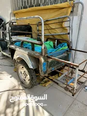  3 دراجه 3 عجلات مع قلاب مع 2 مقعد ,
