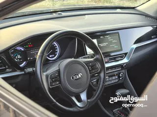  12 كيا نيرو 2021 جمرك جديد فحص كامل وارد كوري لون اسود