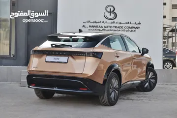  22 NISSAN AIRYA نيسان اريا كهربائيه 2022 كفالة مجموعة بسطامي والصاحب 3 سنوات او 100000كم