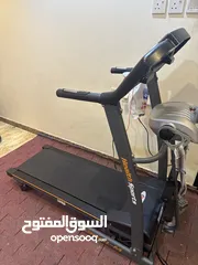  1 جهاز سير كهربائي باقي جديد مستخدم مره واحده ولم استعمله