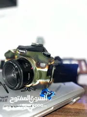  4 كاميرا Canon 70D + عدسة 50mm 1.8