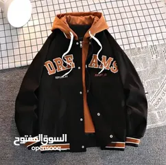  6 جاكيت رجالي اوفر سايز  مبطن فرو قياسات M,l,xl,xxl,3xl السعر 12دينار/ت رك ي9