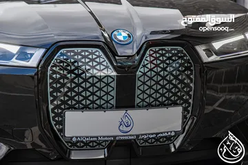  7 BMW IX40 xDrive 2024  عداد صفر، وارد و كفالة الشركة   كهربائية بالكامل  Full electric