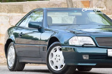  3 Mercedes SL320 1995 بحالة الوكالة