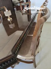  3 طاولة سفرة بحالة الوكالة 8 كراسي