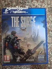  1 متوفر شريط THE SURGE  للبيع او للبدل نظيف