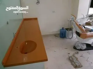  6 اسطح كاونترات ومطابخ اسطخ عيادات  مغاسل معلقه
