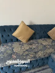  4 كنب صوفة تفصيل 8 اشهر كأنه جديد