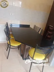  18 شقة مفروشة فاخرة للبيع في أم أذينة - قرب أبراج السادس طابق اول 170م تشطيب سوبر ديلوكس