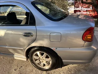  6 كيا سبكترا 2001 Mr اعلى صنف جير عادي للبيع  مرخصة سنة كاملة ماتور 1500cc  كوشوك جديد