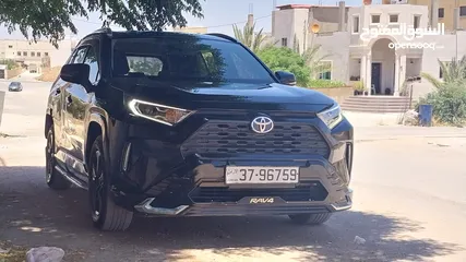  15 تويوتا راف فور 2021 فحص واحد جيد وارد شركه  لون اسود ملوكي بسعر مغري وحرق وقابل للبدل