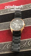  1 emporio armani black watch