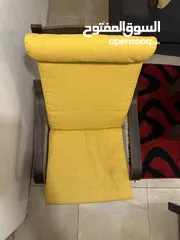  2 ‏كرسي IKEA مع مسند