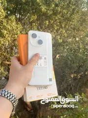  18 شبيه الايفون تكنو سبارك g1 128 جيجا الرام 4GB+4GB كفالة 13 شهر على الجهاز طبعا جديد مع مرفقاته