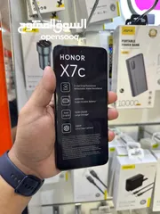  6 عرض خااص : HONOR X7C 256GB الهاتف الجديد من هونر بمواصفات قوية و سعر ممتاز مع شاحن الأصلي هدية