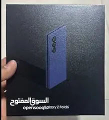  6 SAMSUNG Z FOLD 6 فل بكج الشركة كفالة الوكيل BMS   (512/256GB)