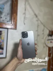  1 1900 شيكل لقطة  ايفون 13 برو ماكس 256 جيجا بطارية 87