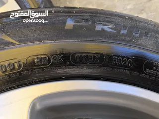  6 جنط مع كوشوك مرسيدس E200 2017