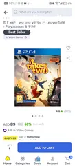  5 it takes two international version.ps4  Game