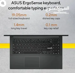  3 لابتوب ASUS Vivobook Go 15 AMD RyzenTM 5 7520U (8GB/512GB)
