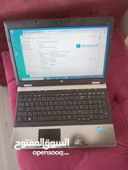  6 لابتوب كور اي 7 معه شاحن رقم شغال بلوصف