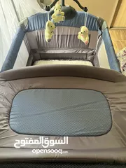  5 سرير اطفال مع فرشه
